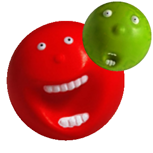 Red Nose and Snotty Nose Cake